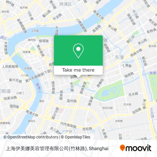 上海伊美娜美容管理有限公司(竹林路) map