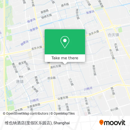 维也纳酒店(度假区乐园店) map