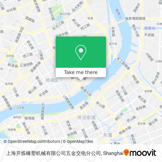 上海开炼橡塑机械有限公司五金交电分公司 map