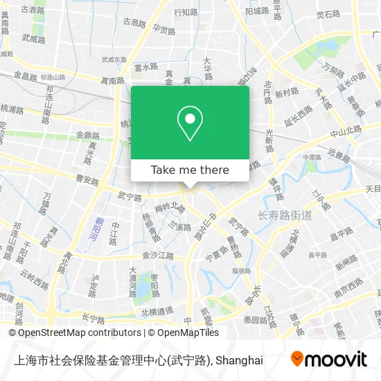 上海市社会保险基金管理中心(武宁路) map