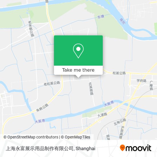 上海永富展示用品制作有限公司 map