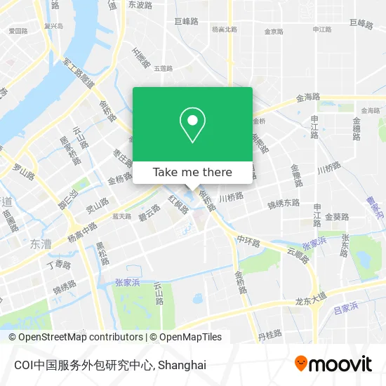 COI中国服务外包研究中心 map