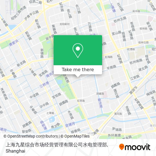 上海九星综合市场经营管理有限公司水电管理部 map