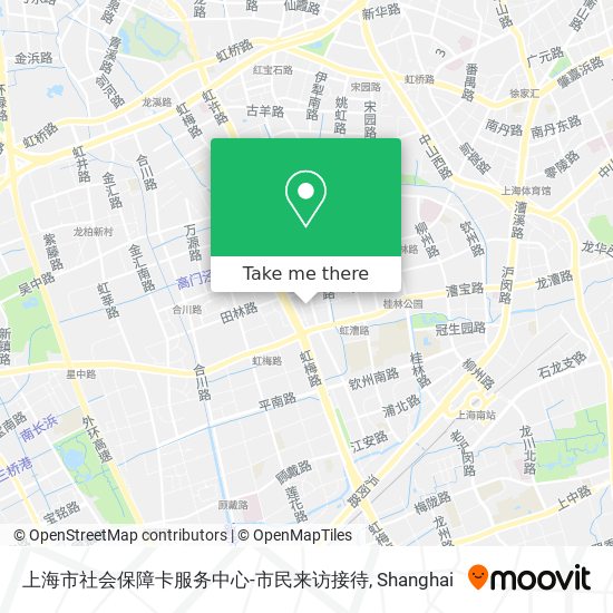 上海市社会保障卡服务中心-市民来访接待 map