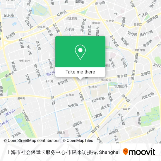 上海市社会保障卡服务中心-市民来访接待 map