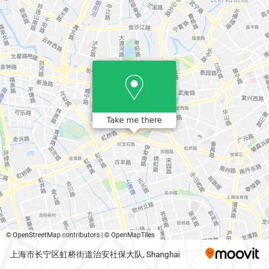 上海市长宁区虹桥街道治安社保大队 map