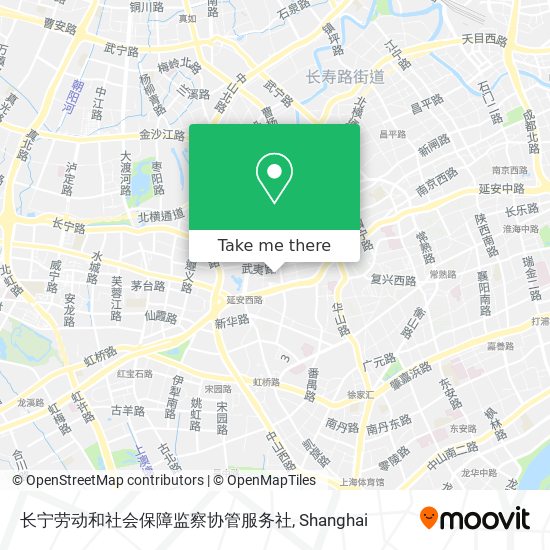 长宁劳动和社会保障监察协管服务社 map