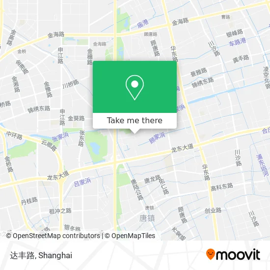 达丰路 map