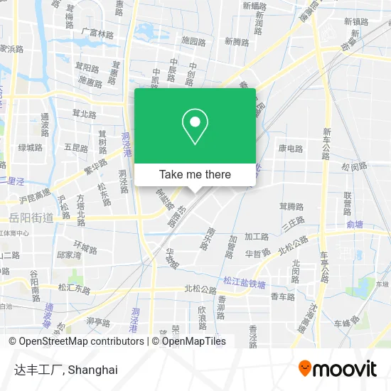 达丰工厂 map