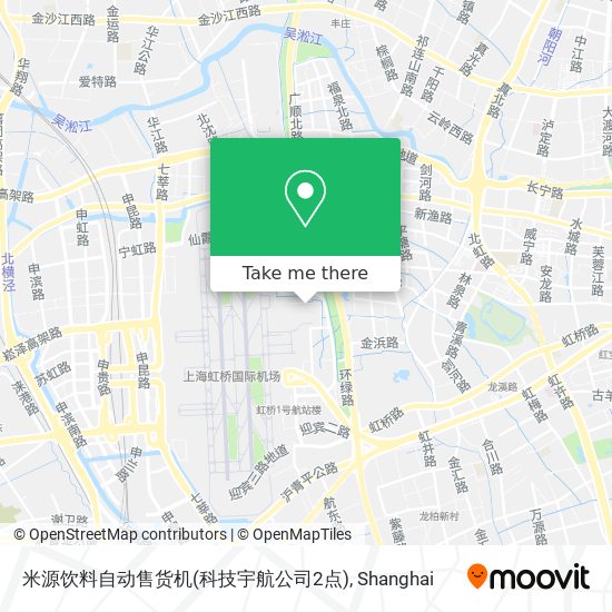 米源饮料自动售货机(科技宇航公司2点) map