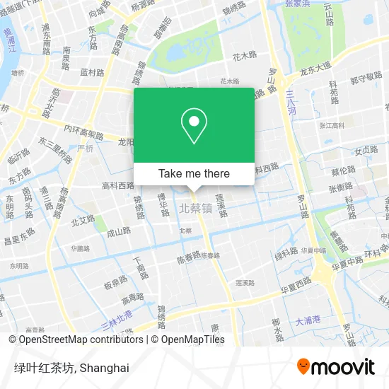 绿叶红茶坊 map