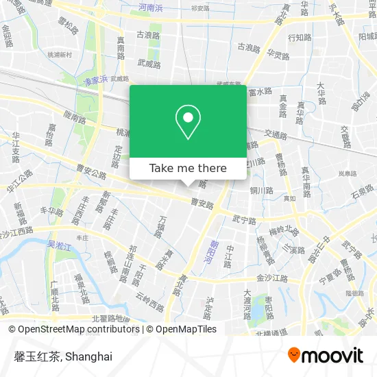 馨玉红茶 map