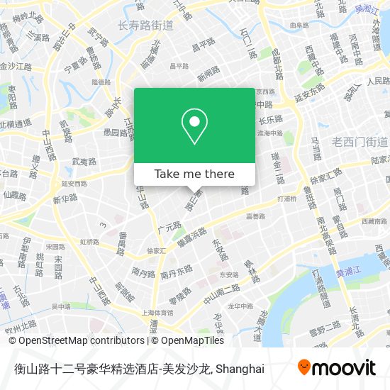 衡山路十二号豪华精选酒店-美发沙龙 map