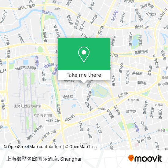 上海御墅名邸国际酒店 map