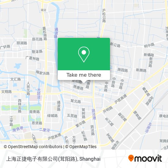 上海正捷电子有限公司(茸阳路) map