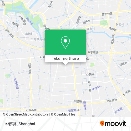 华蔡路 map