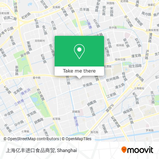上海亿丰进口食品商贸 map