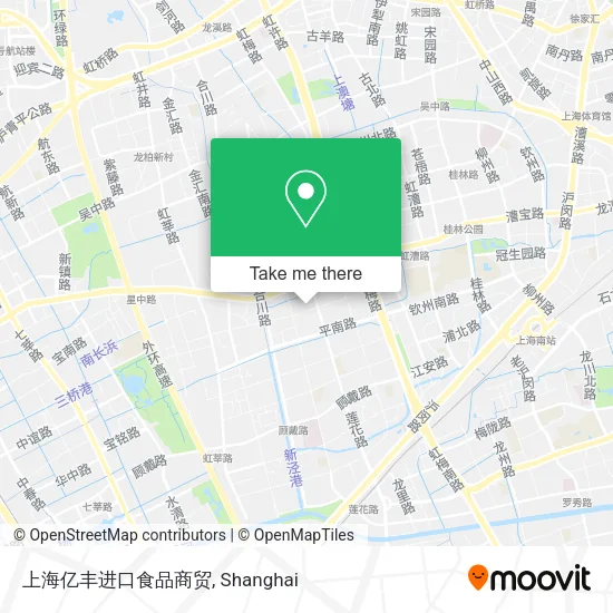 上海亿丰进口食品商贸 map