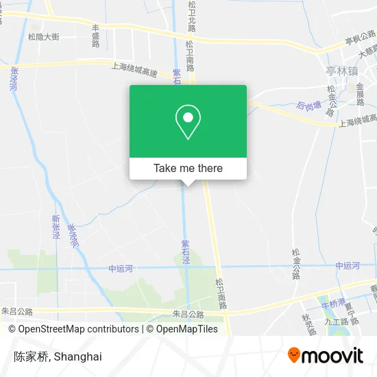 陈家桥 map