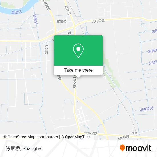 陈家桥 map