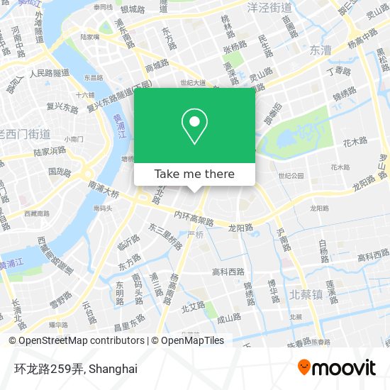 环龙路259弄 map
