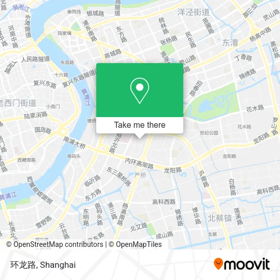 环龙路 map
