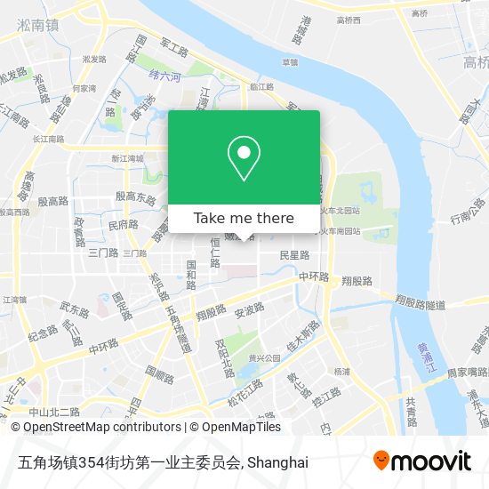 五角场镇354街坊第一业主委员会 map