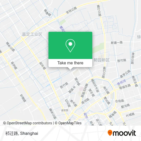 祁迁路 map