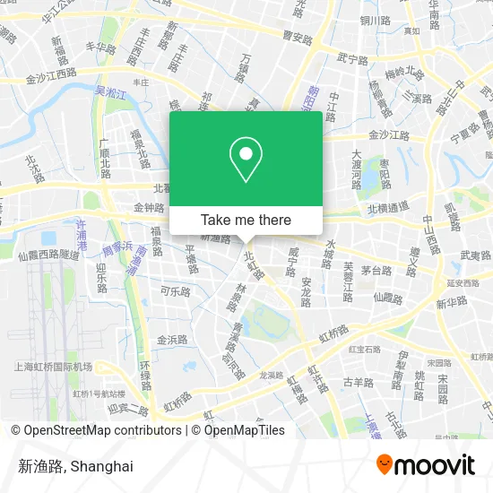 新渔路 map
