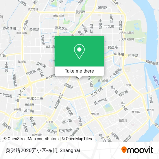 黄兴路2020弄小区-东门 map