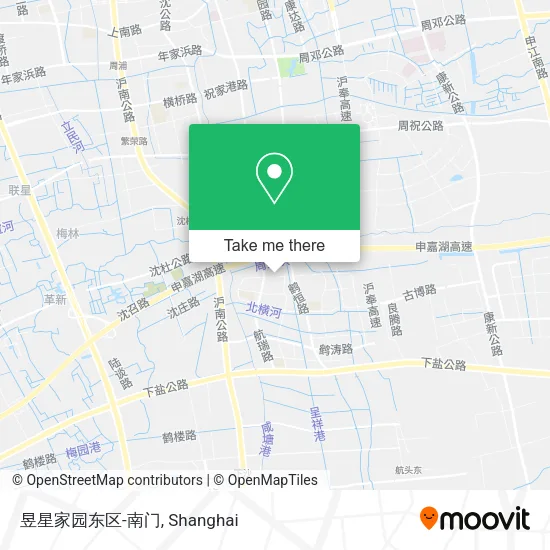 昱星家园东区-南门 map