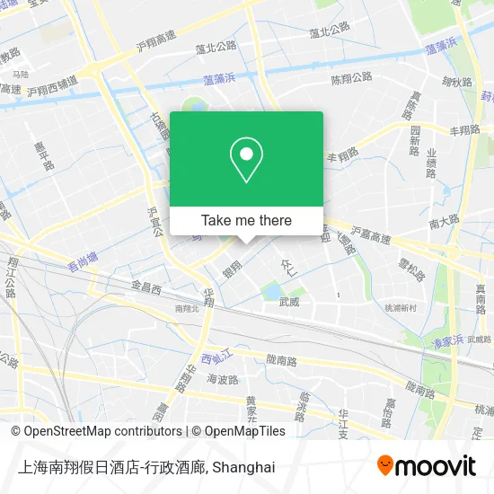 上海南翔假日酒店-行政酒廊 map
