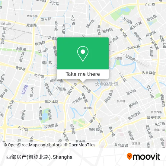 西部房产(凯旋北路) map