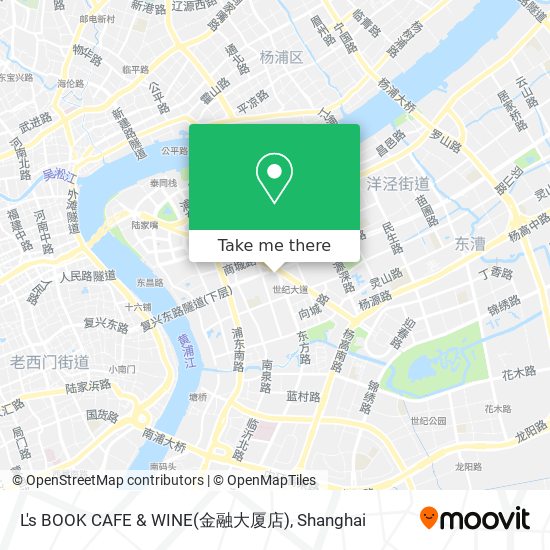 L's BOOK CAFE & WINE(金融大厦店) map