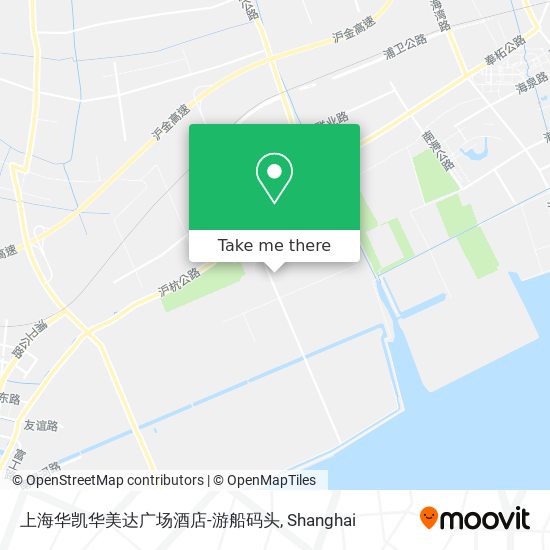 上海华凯华美达广场酒店-游船码头 map