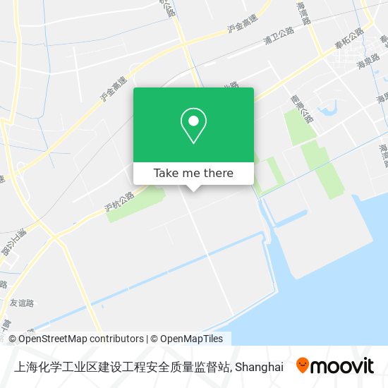 上海化学工业区建设工程安全质量监督站 map