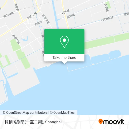 棕榈滩别墅(一至二期) map