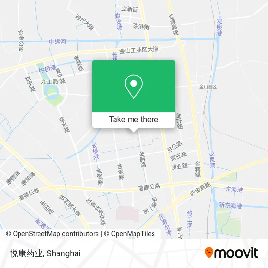 悦康药业 map