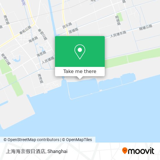 上海海京假日酒店 map