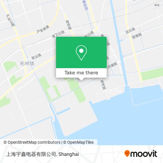 上海宇鑫电器有限公司 map