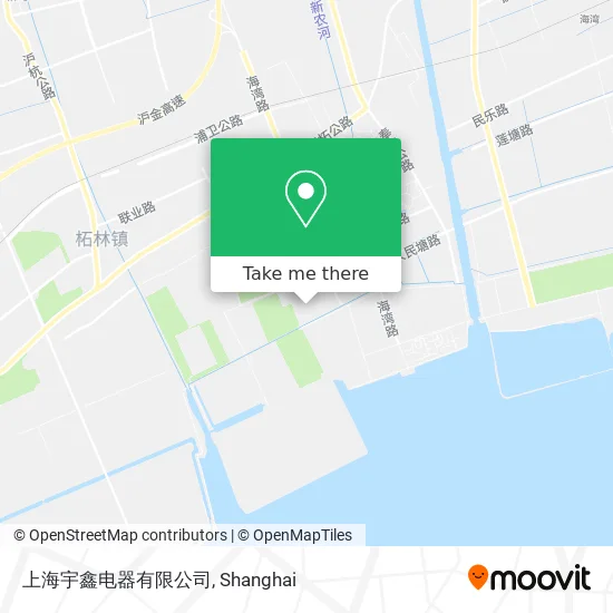上海宇鑫电器有限公司 map