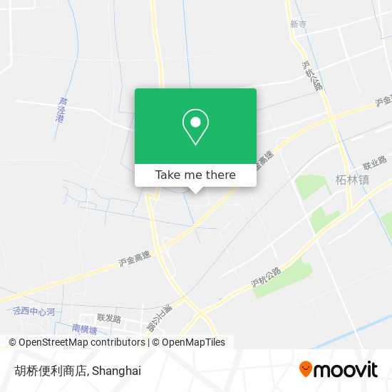 胡桥便利商店 map