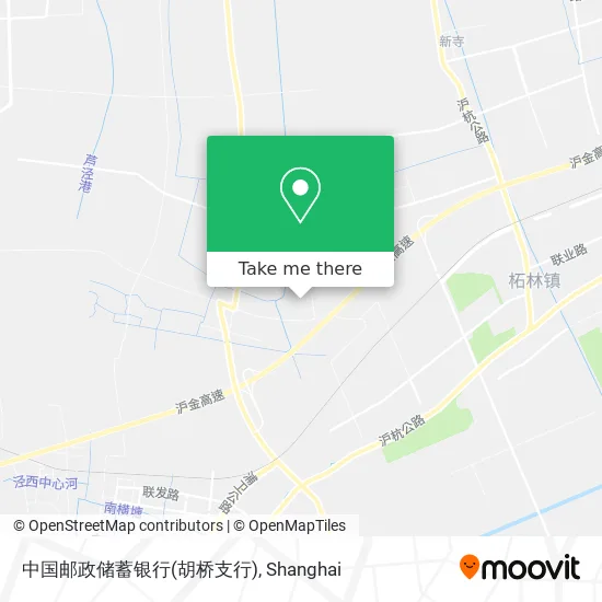 中国邮政储蓄银行(胡桥支行) map