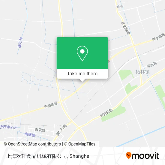 上海欢轩食品机械有限公司 map