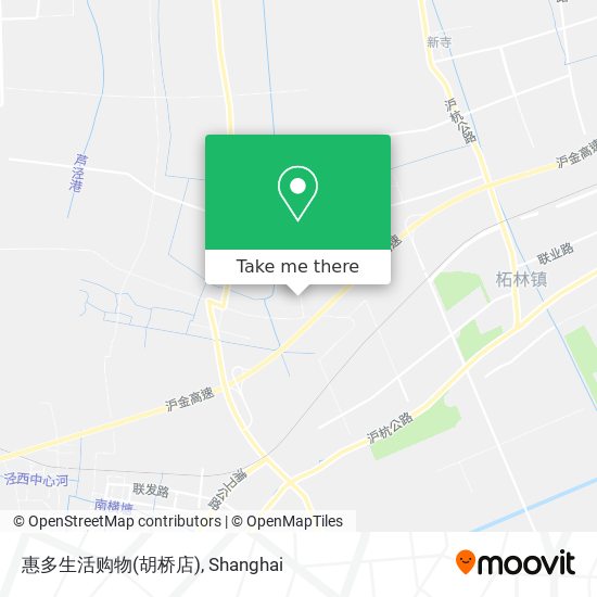 惠多生活购物(胡桥店) map