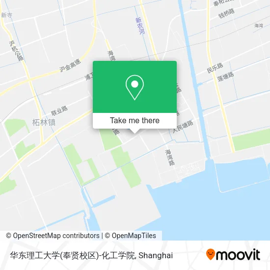 华东理工大学(奉贤校区)-化工学院 map