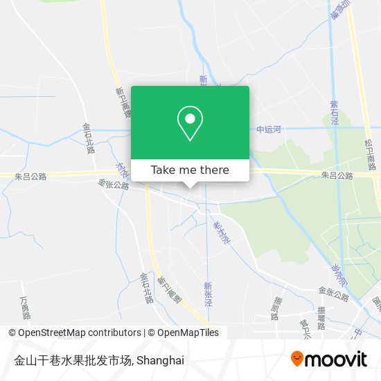 金山干巷水果批发市场 map