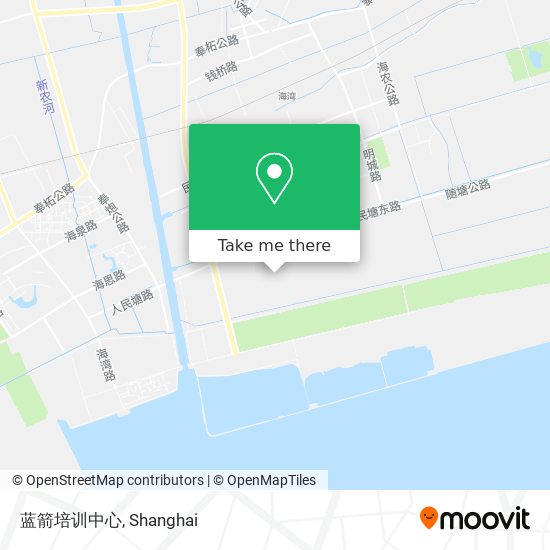 蓝箭培训中心 map