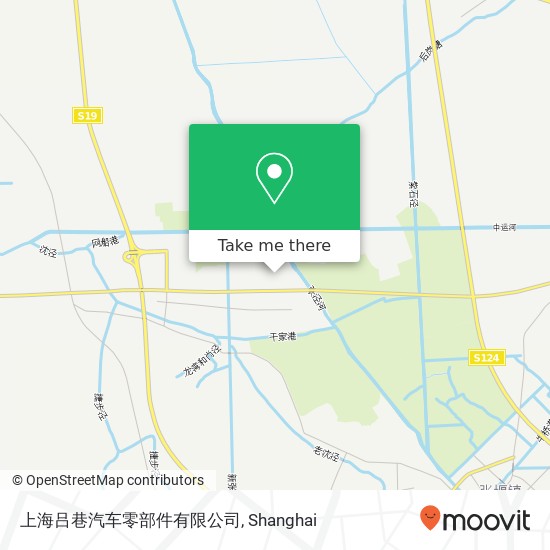 上海吕巷汽车零部件有限公司 map
