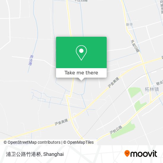 浦卫公路竹港桥 map